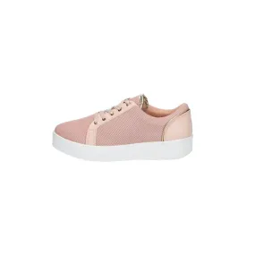 Andrea Knit Low-Top Sneakers Fabric Pink Colour For Women