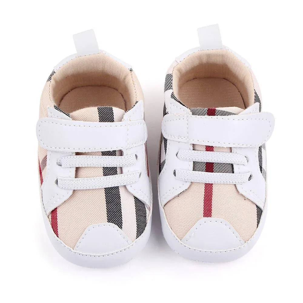 Angelodini™ Plaid Fashion Baby Casual Shoes