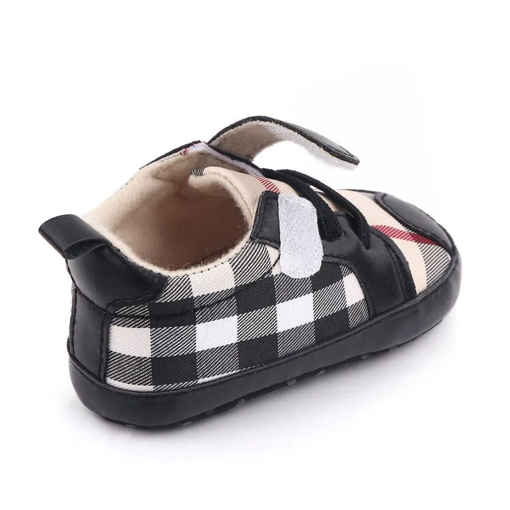Angelodini™ Plaid Fashion Baby Casual Shoes