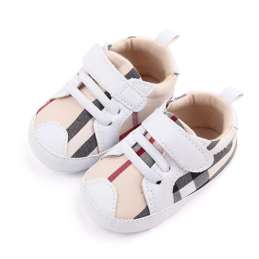 Angelodini™ Plaid Fashion Baby Casual Shoes
