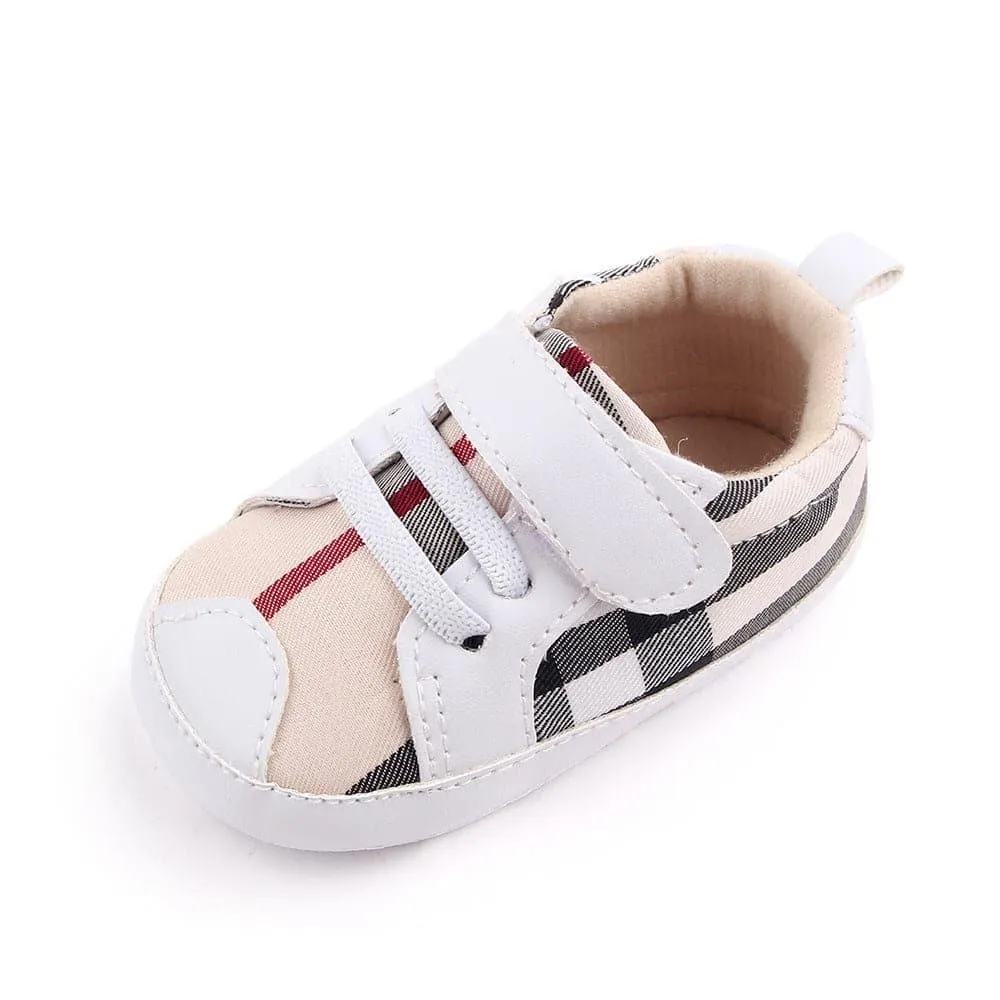 Angelodini™ Plaid Fashion Baby Casual Shoes