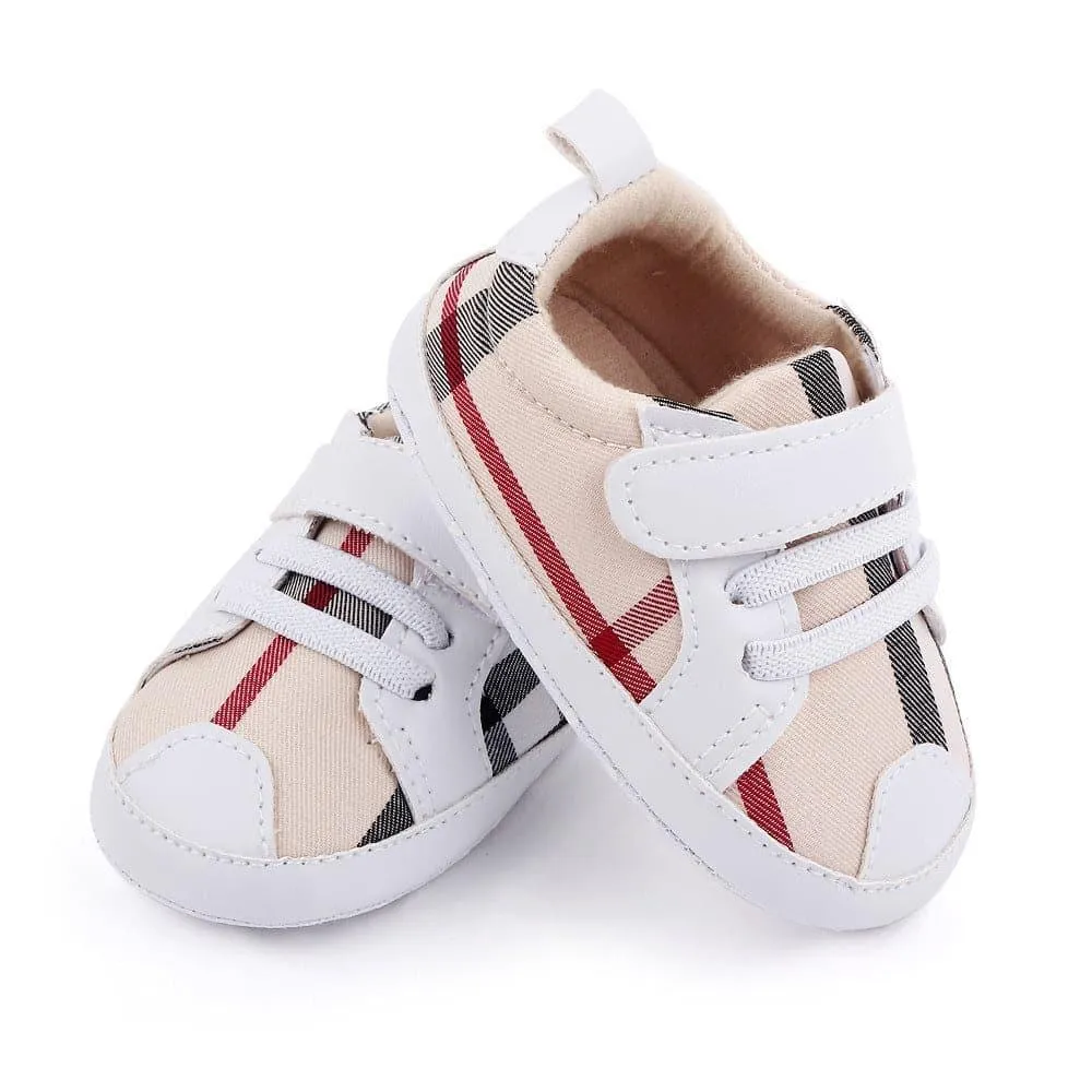 Angelodini™ Plaid Fashion Baby Casual Shoes