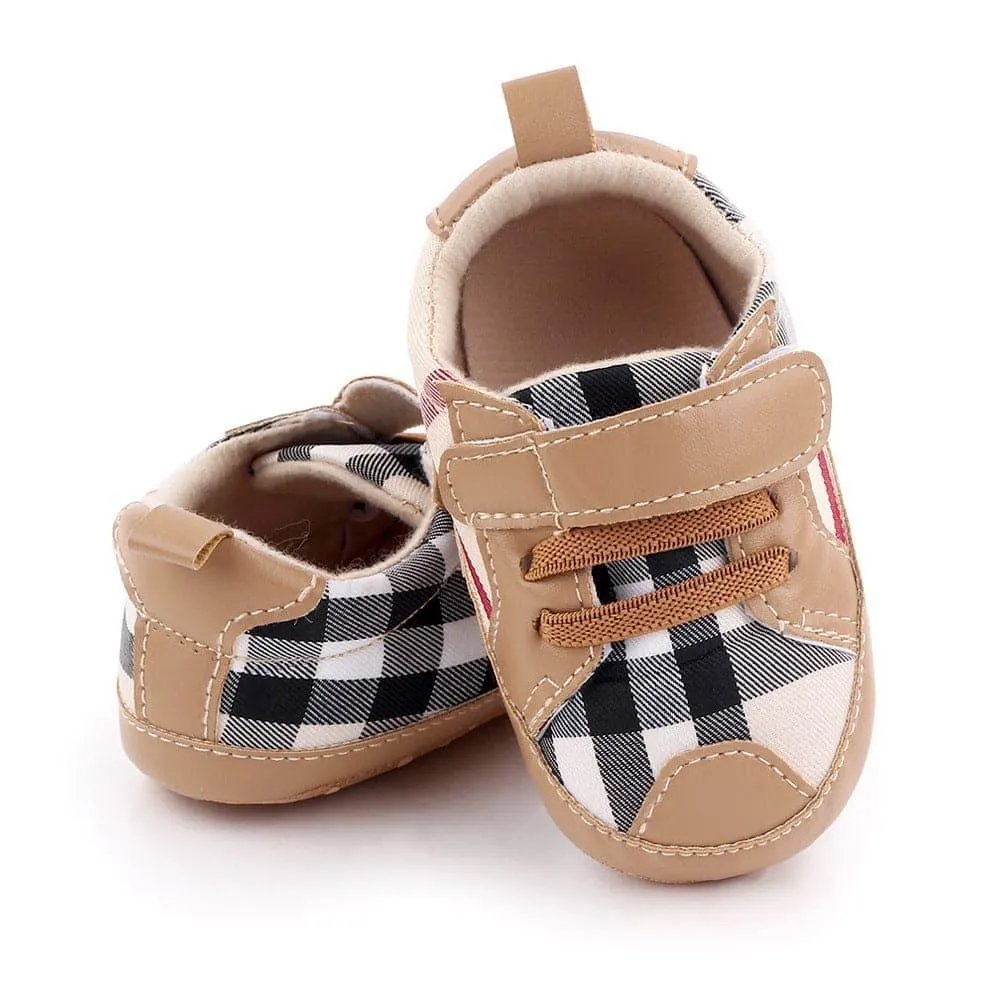Angelodini™ Plaid Fashion Baby Casual Shoes