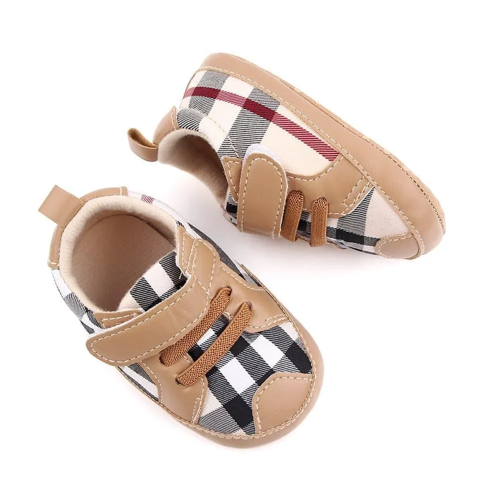Angelodini™ Plaid Fashion Baby Casual Shoes