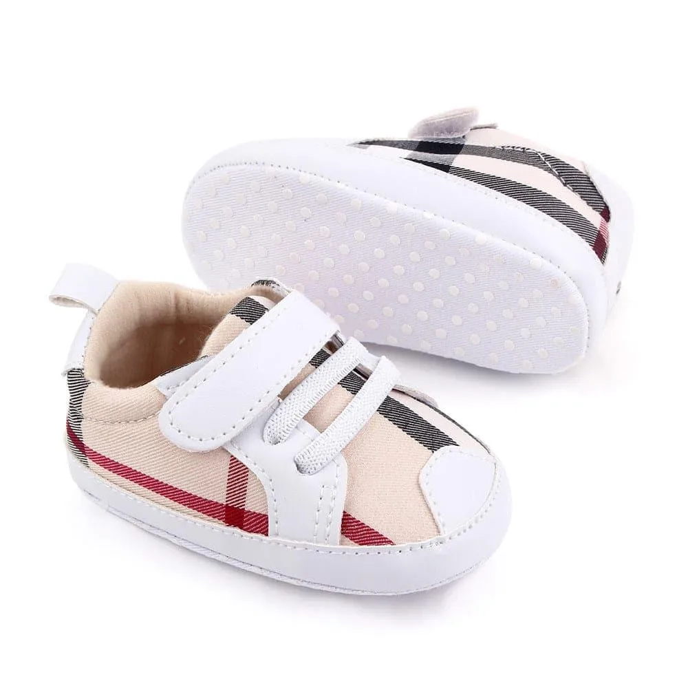 Angelodini™ Plaid Fashion Baby Casual Shoes