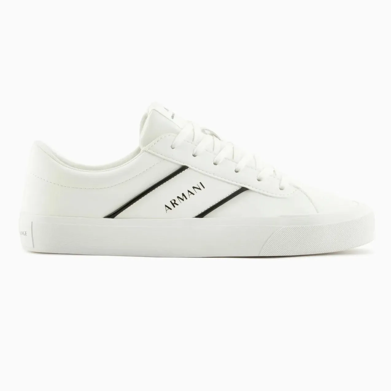Armani Exchange Contrasting Logo Band Sneakers