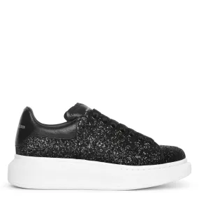 Black glitter classic sneakers