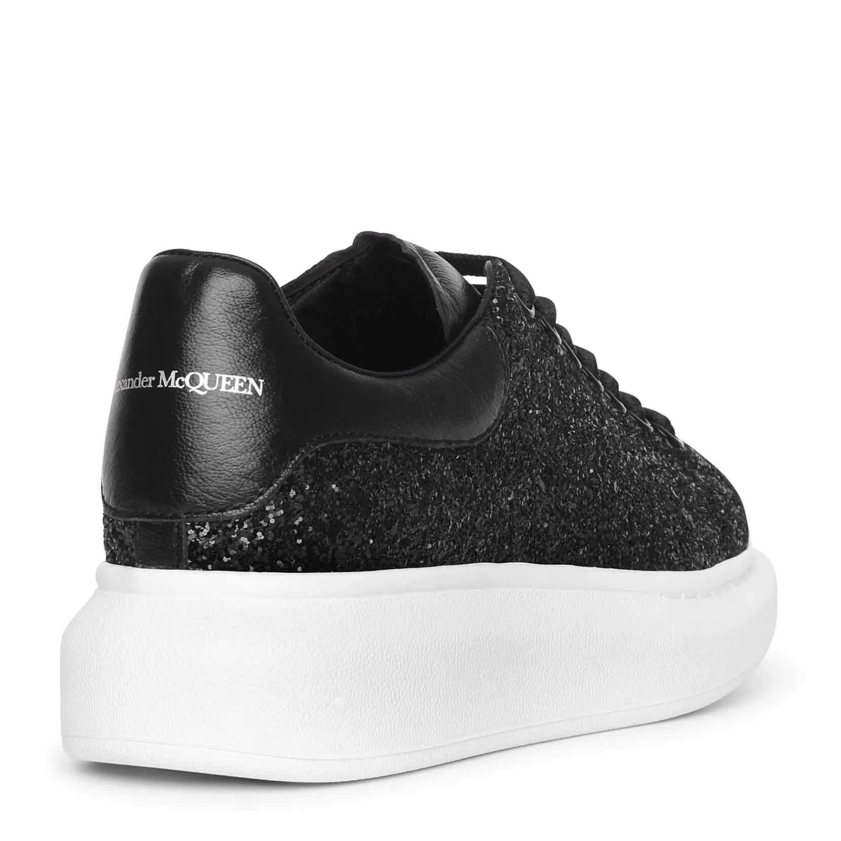 Black glitter classic sneakers