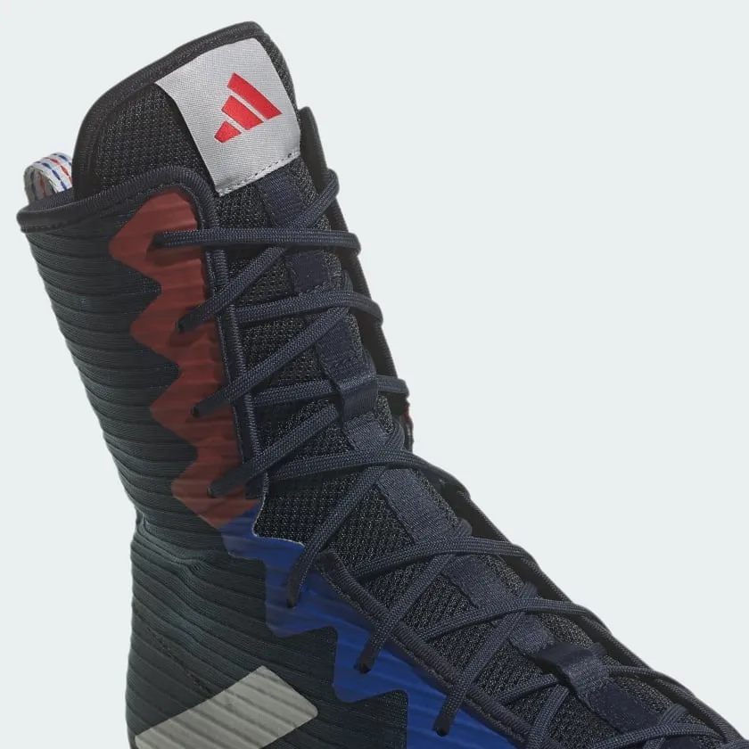 Boxschuhe ADIDAS Box Hog 4 - Dunkelblau