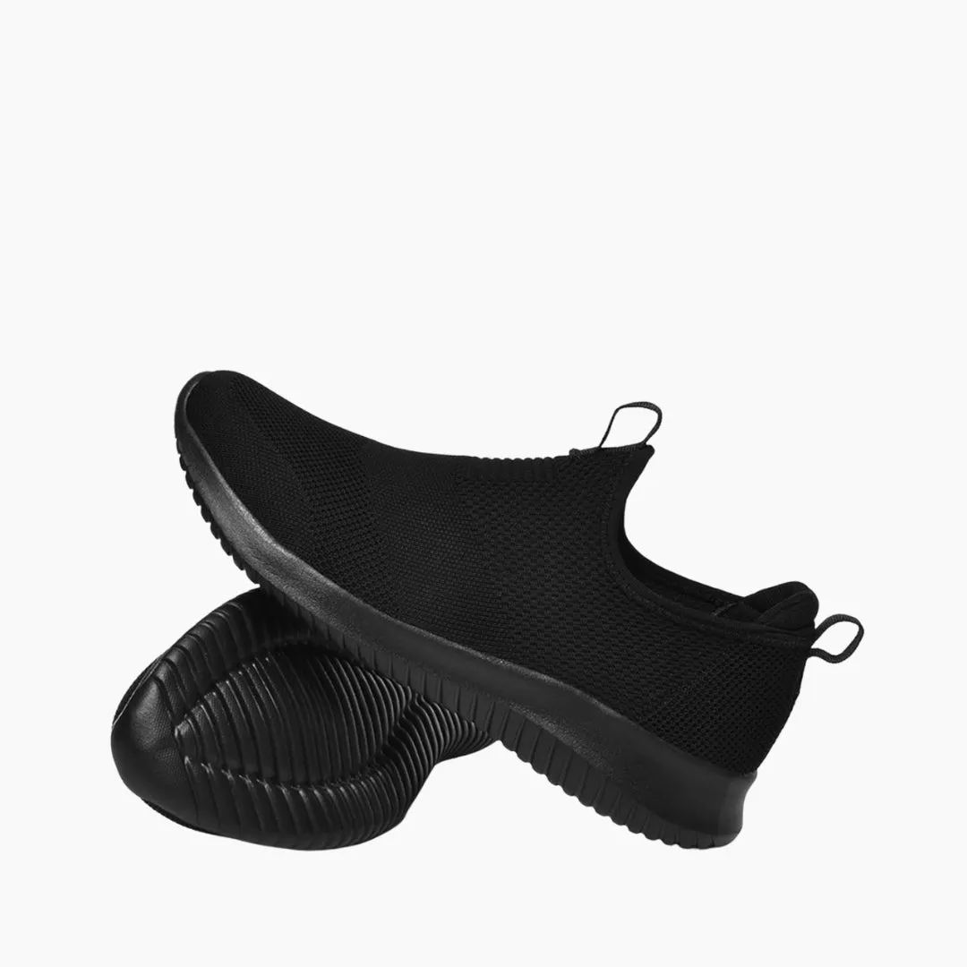 Breathable, Slip On : Running Shoes for Men