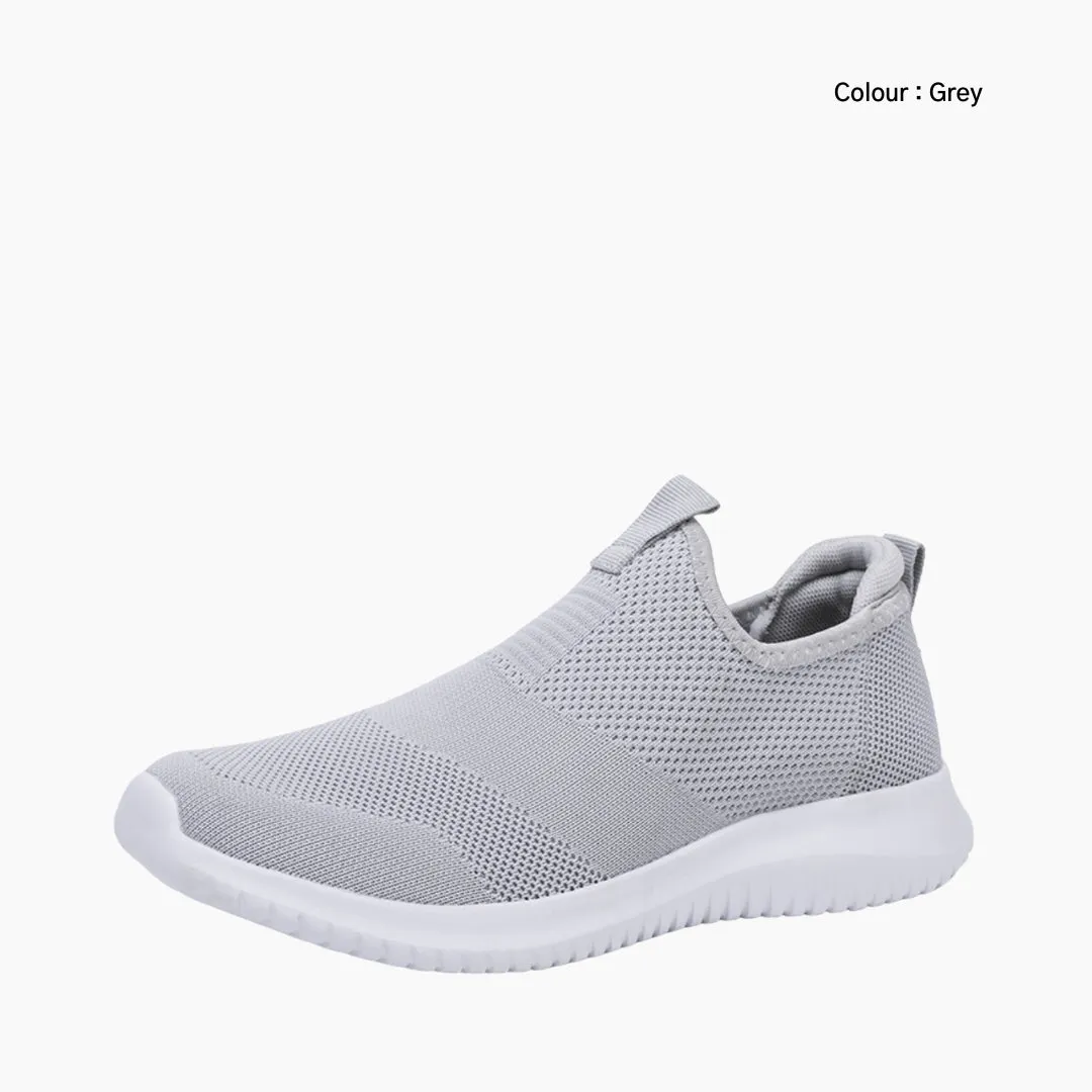 Breathable, Slip On : Running Shoes for Men
