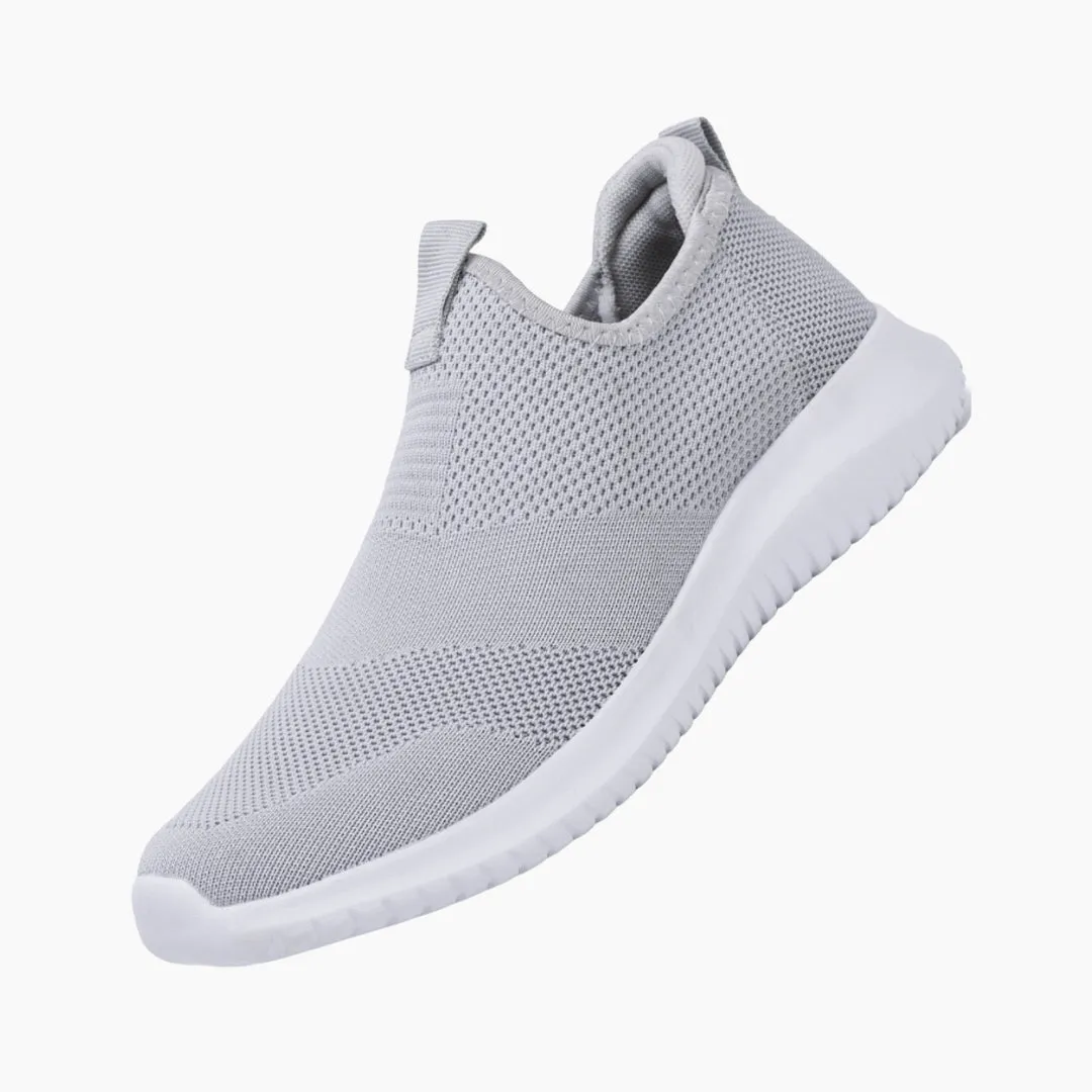 Breathable, Slip On : Running Shoes for Men