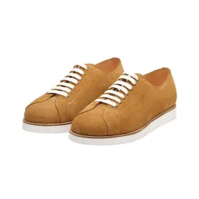 Camel Suede Classic Sneakers