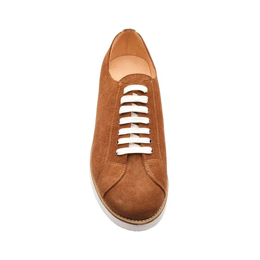 Camel Suede Classic Sneakers