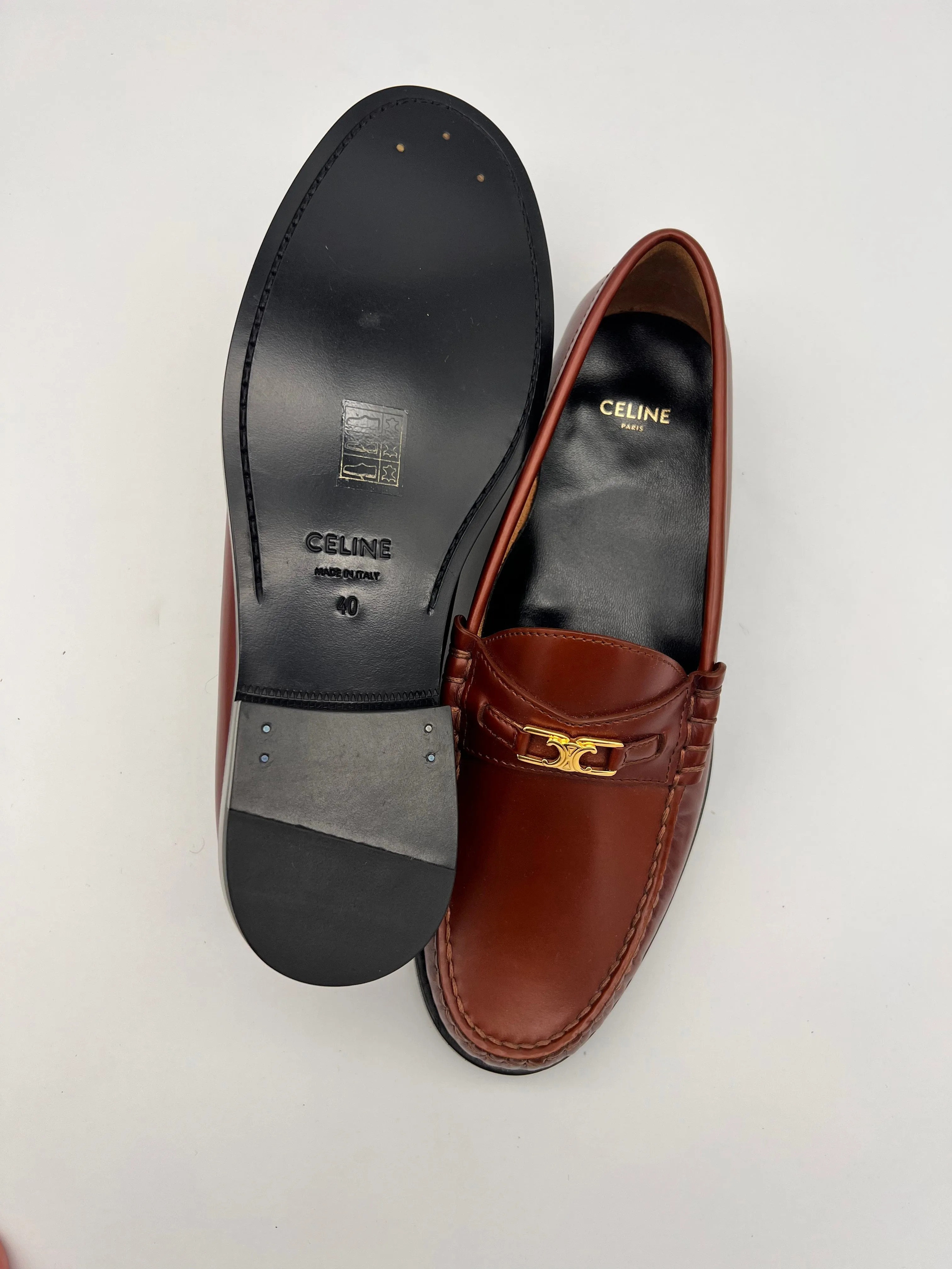 Celine Brown Loafers KRC11222-FD