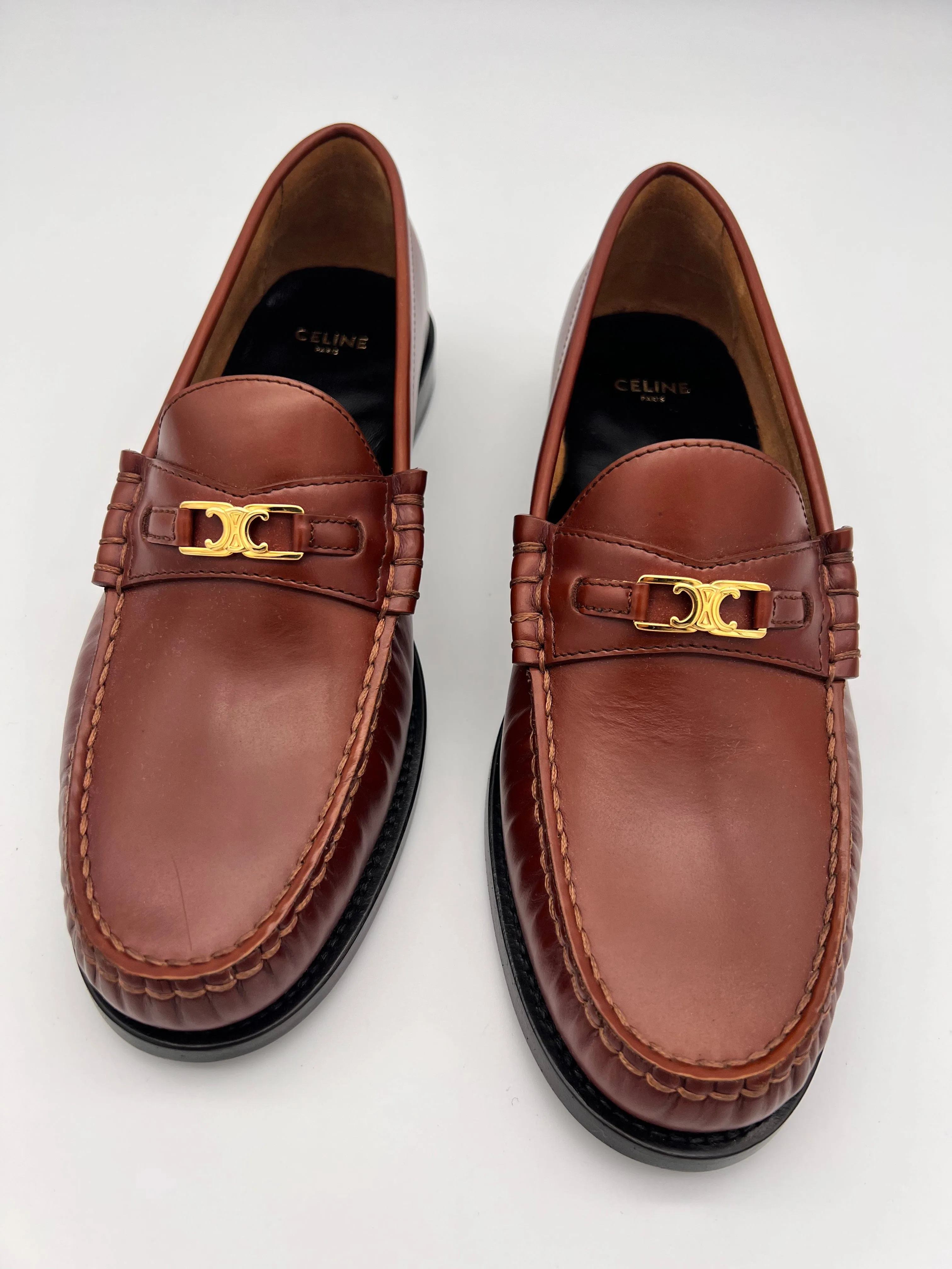 Celine Brown Loafers KRC11222-FD
