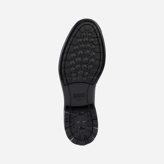Geox Women's Walk Pleasure Loafers- Black