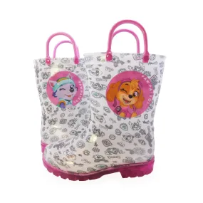 Girls' Licensed Paw Patrol Light-Up Rain Boots