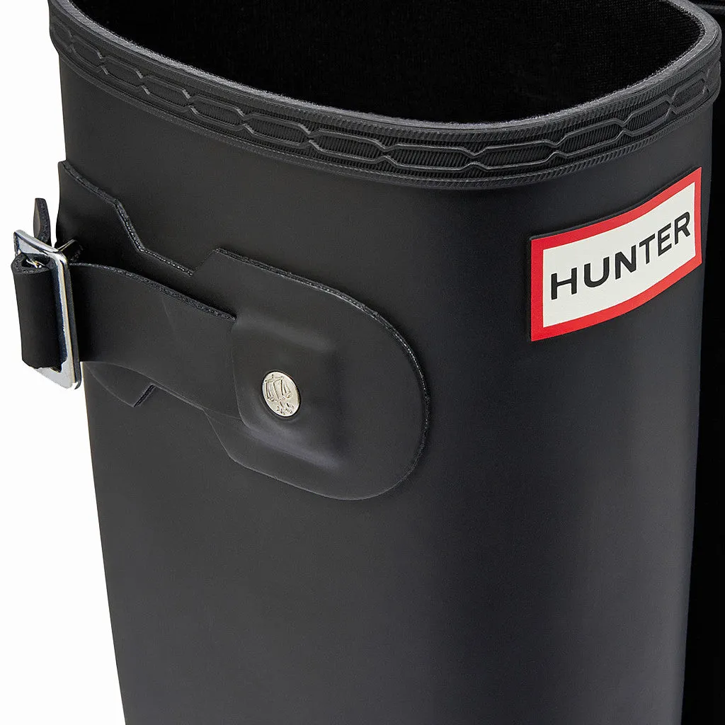 Hunter Boots Women's Original Tall Classic Rain Boot in Black