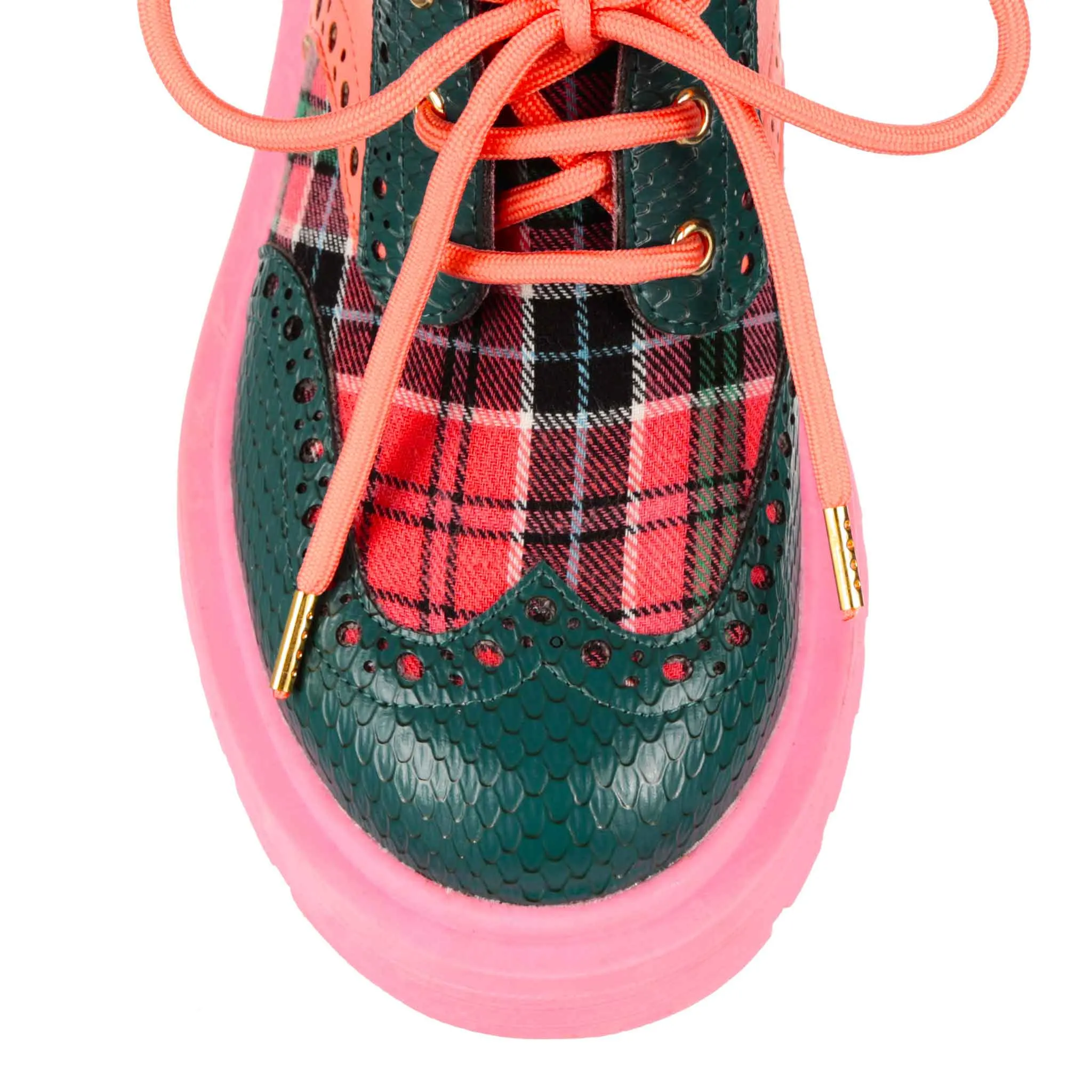 Irregular Choice Womens Smart N Spiffy Shoes - Pink