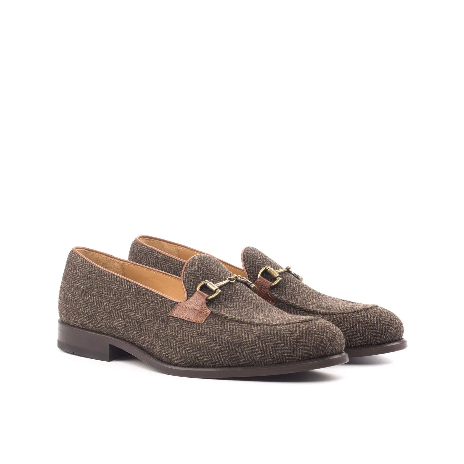 Loafer-Painted Full Grain, Sartorial, Brown