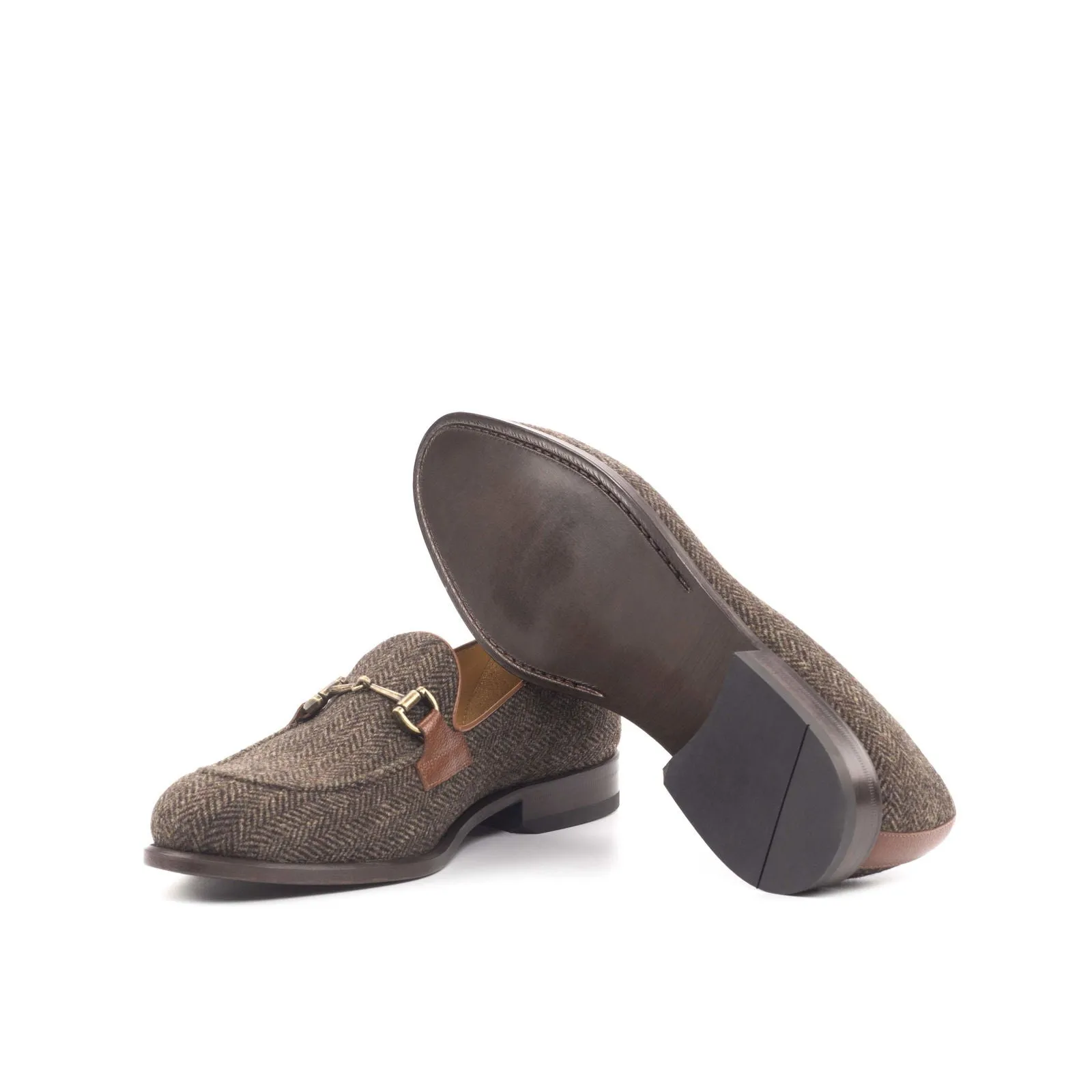 Loafer-Painted Full Grain, Sartorial, Brown