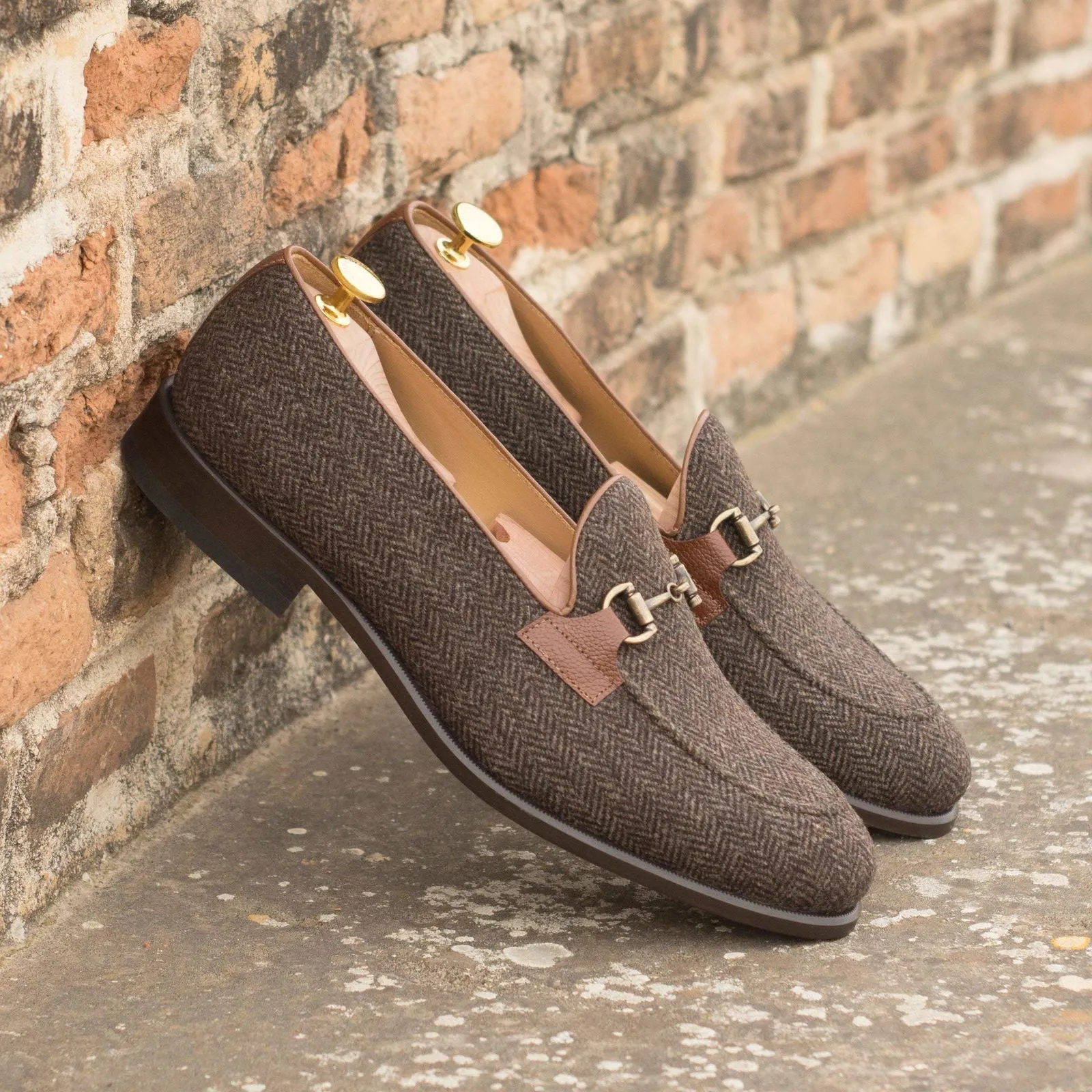 Loafer-Painted Full Grain, Sartorial, Brown