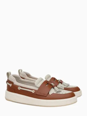 MA Tassle Hybrid Loafers (Brown)