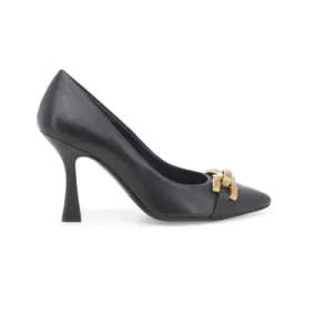 MELLUSO WOMEN PUMPS WITH GOLD DETAILING
