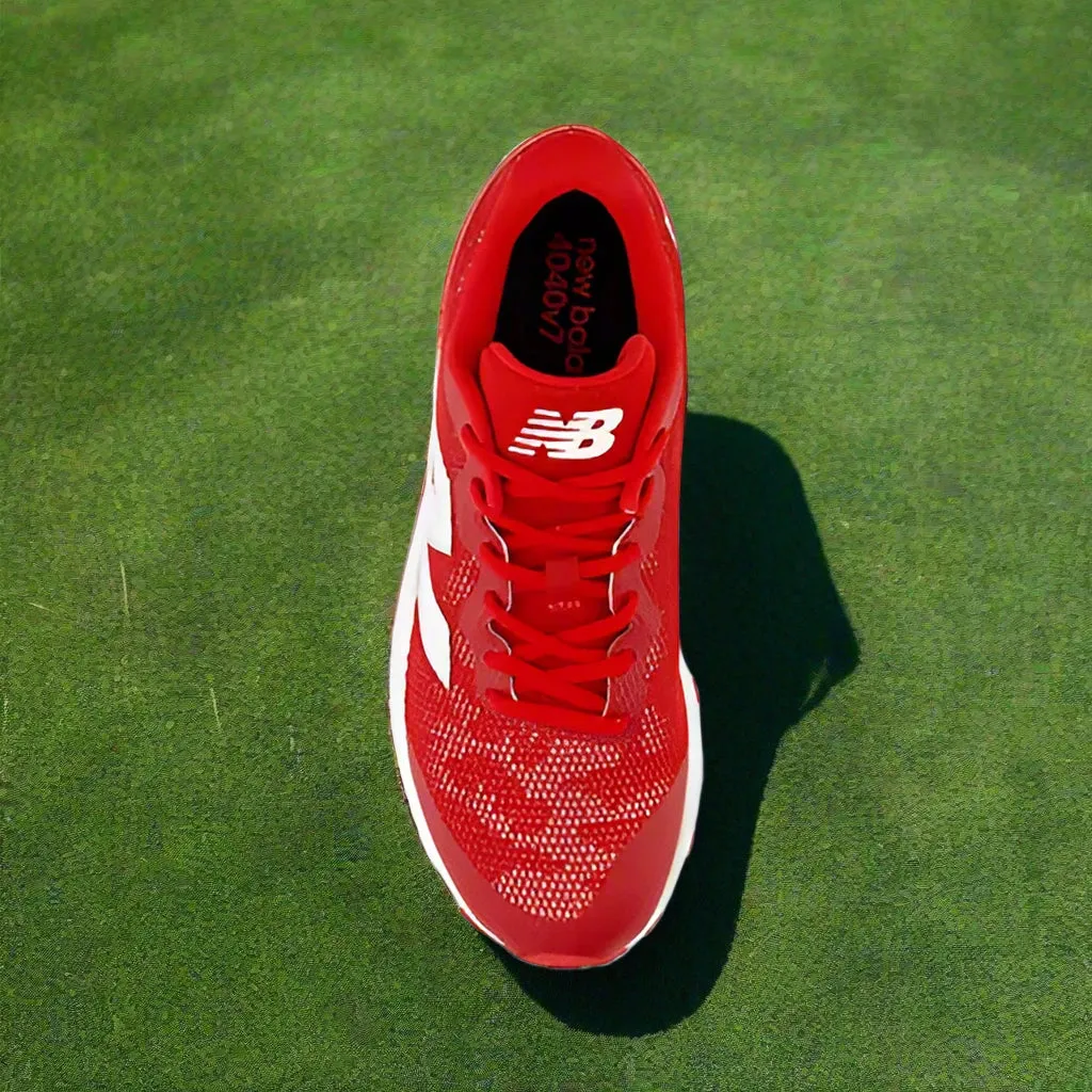 New Balance Dynasoft 4040v7 Youth Turf Trainer - Red