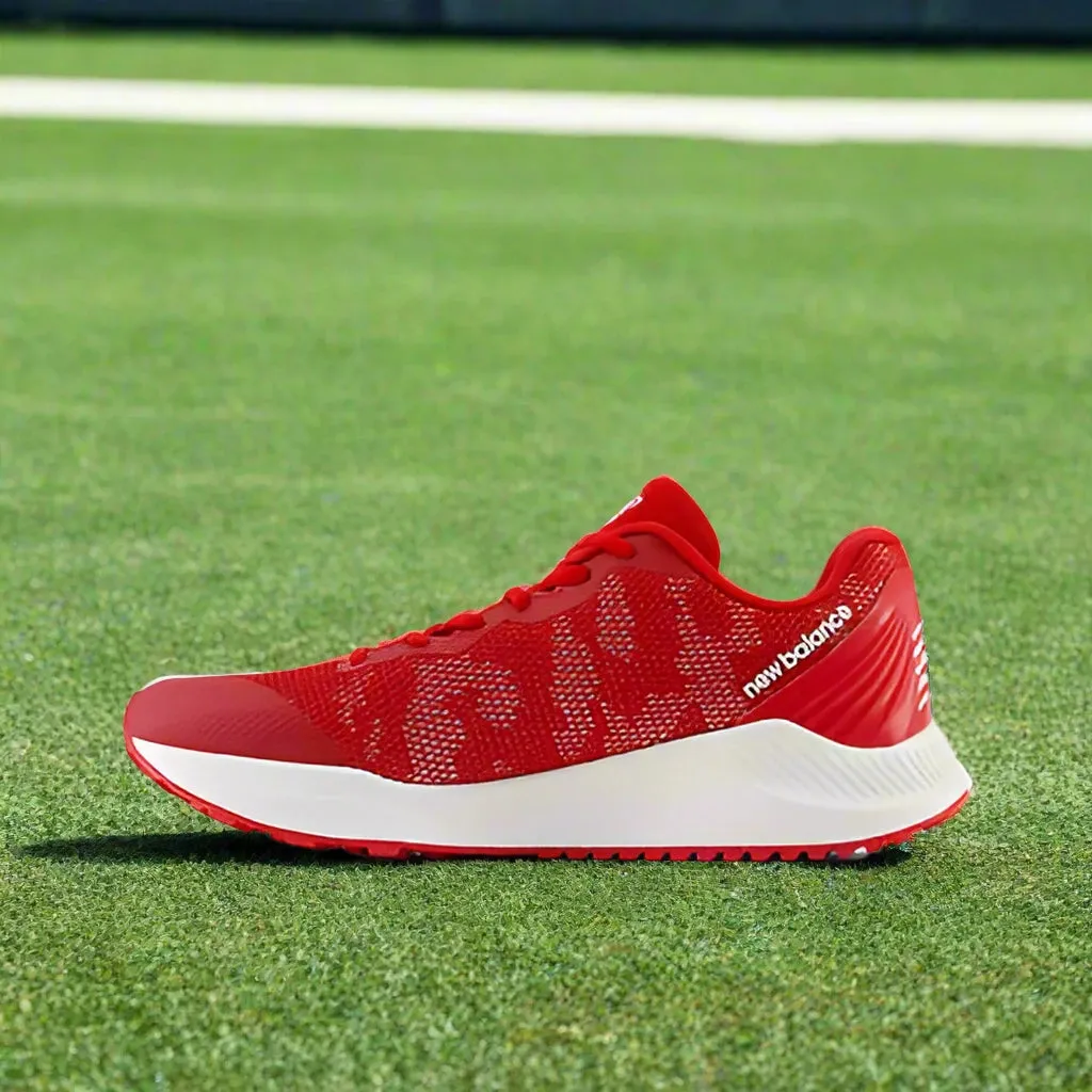 New Balance Dynasoft 4040v7 Youth Turf Trainer - Red
