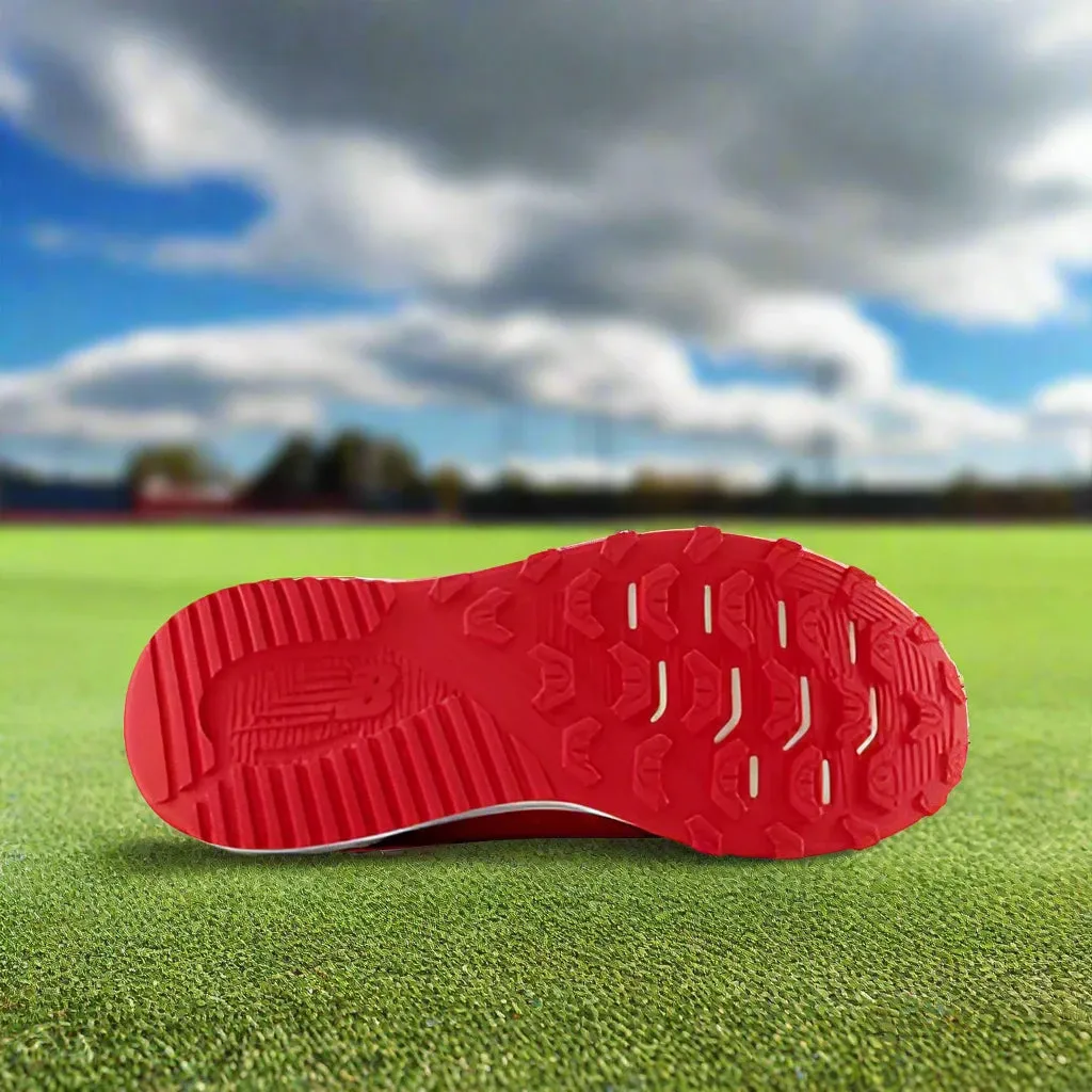 New Balance Dynasoft 4040v7 Youth Turf Trainer - Red