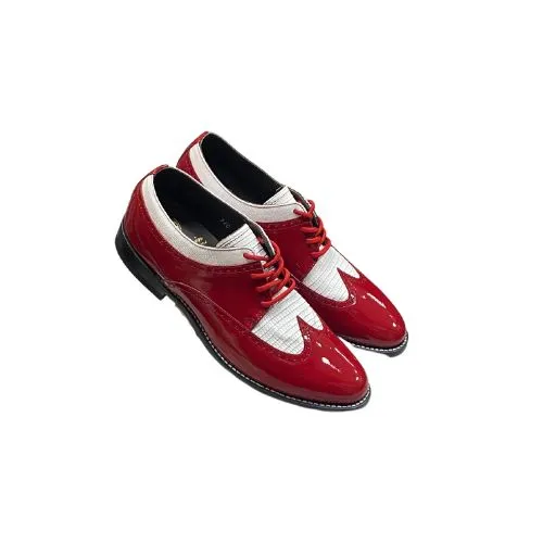 Stacy Baldwin Patent Lizard Red/White 1622313-1