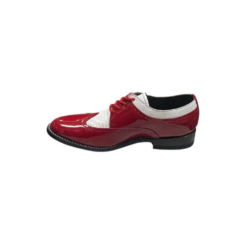 Stacy Baldwin Patent Lizard Red/White 1622313-1