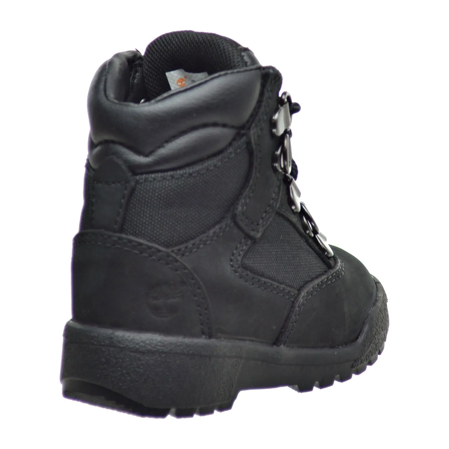 Timberland 6 Inch F/L Field Toddler's Boots Black Nubuck