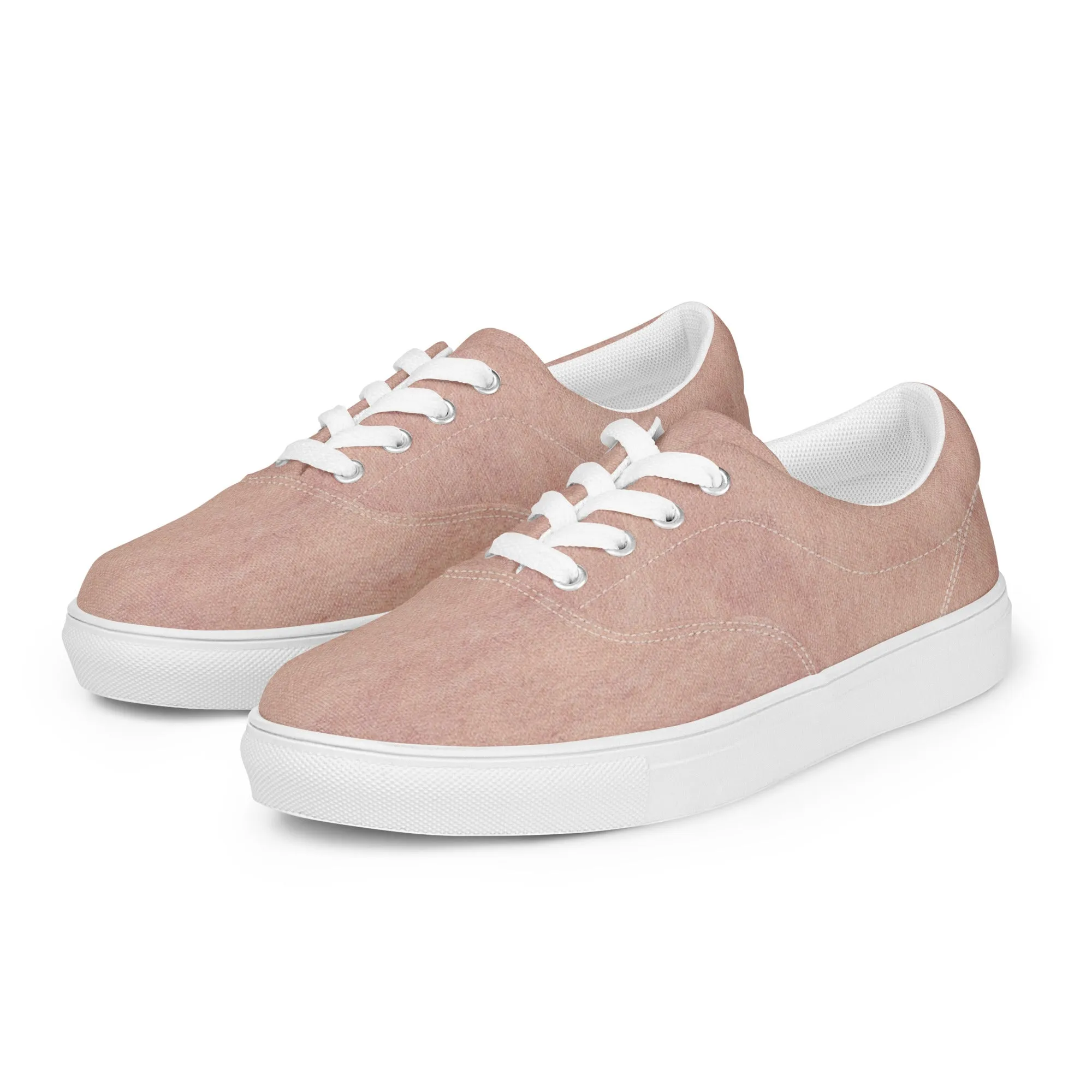 Urban Pink Women’s lace-up canvas shoes