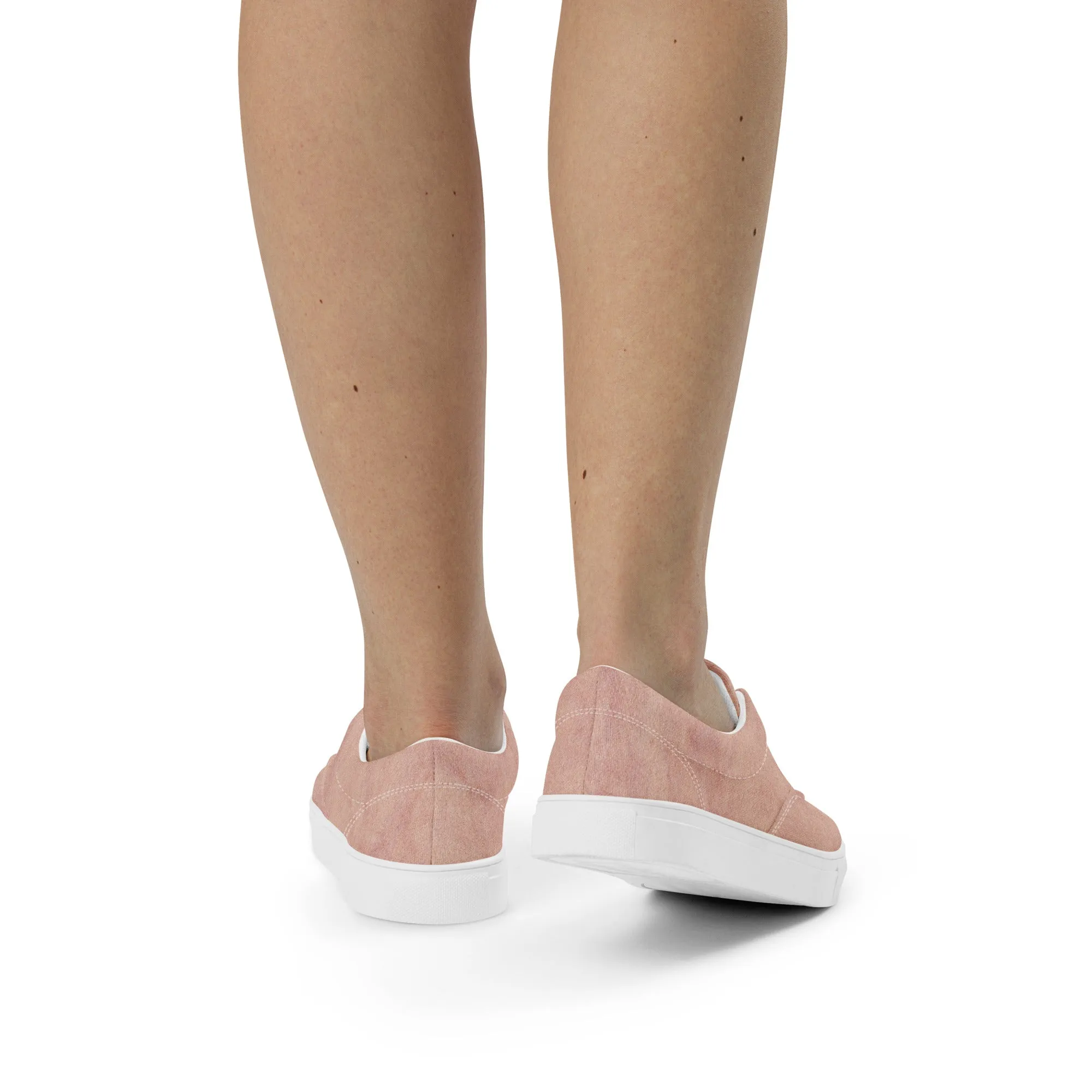 Urban Pink Women’s lace-up canvas shoes