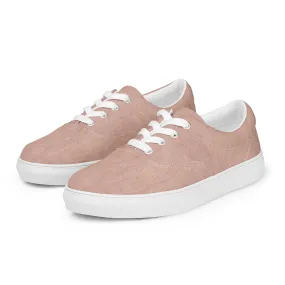 Urban Pink Women’s lace-up canvas shoes