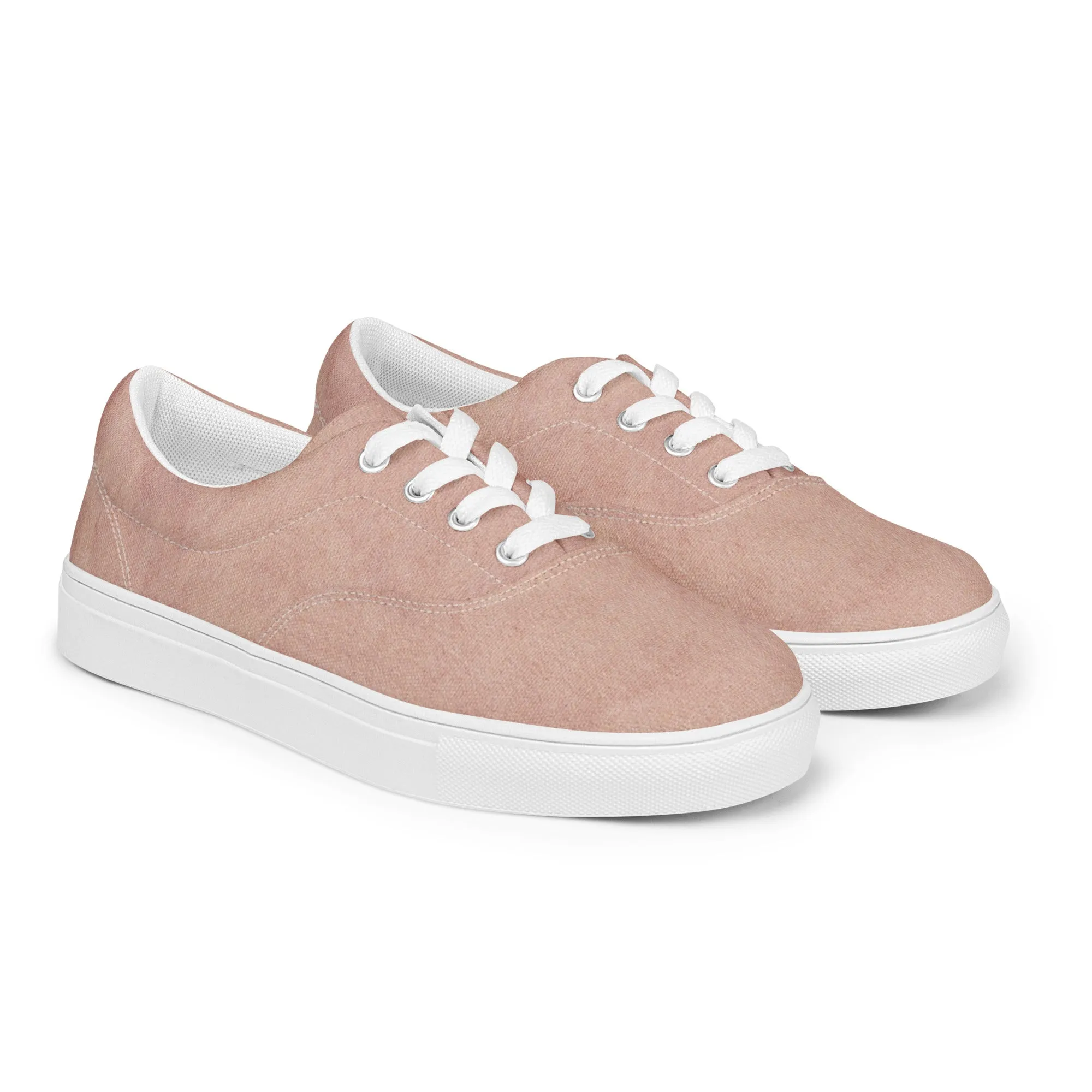 Urban Pink Women’s lace-up canvas shoes
