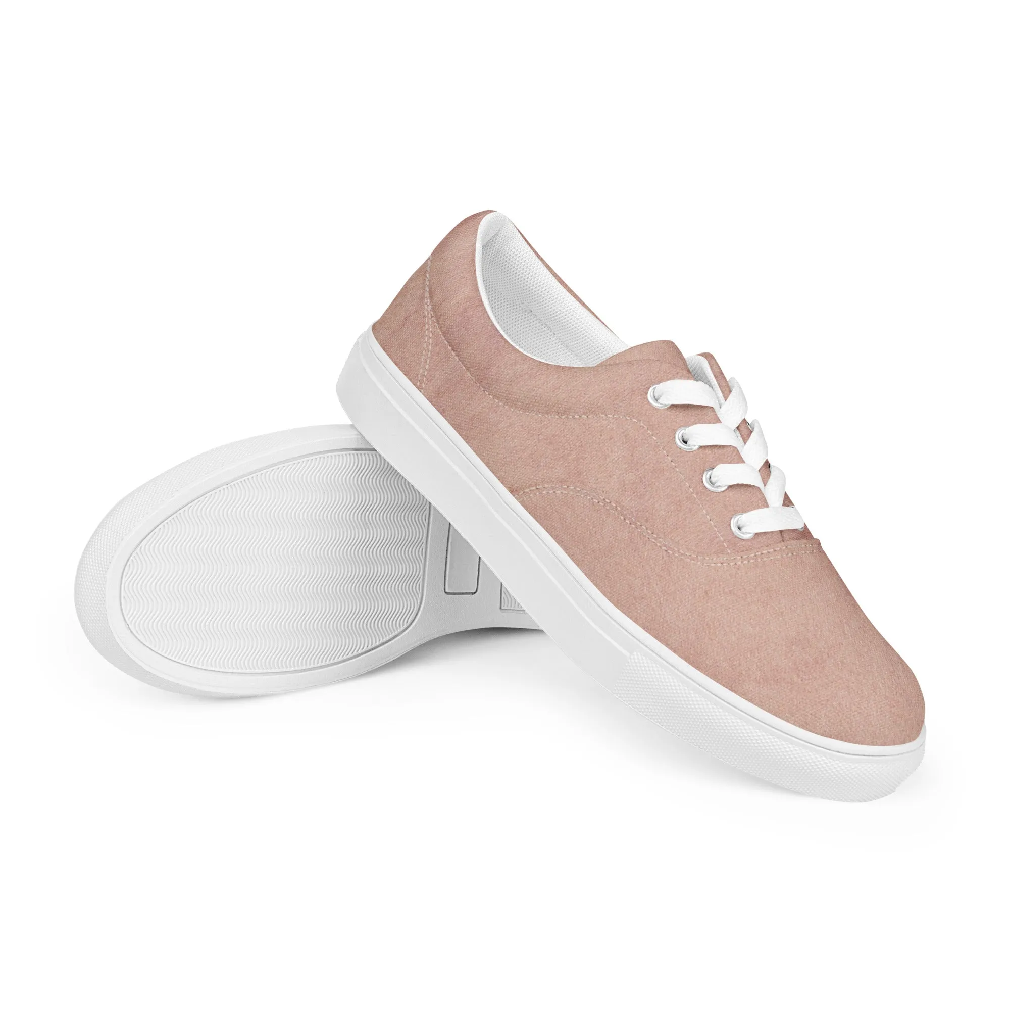Urban Pink Women’s lace-up canvas shoes