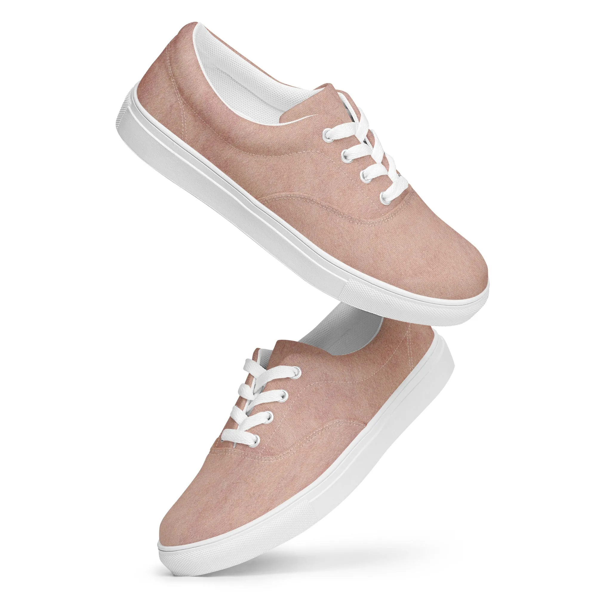 Urban Pink Women’s lace-up canvas shoes