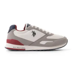 U.S. POLO ASSN. TABRY 006R-WHTRED